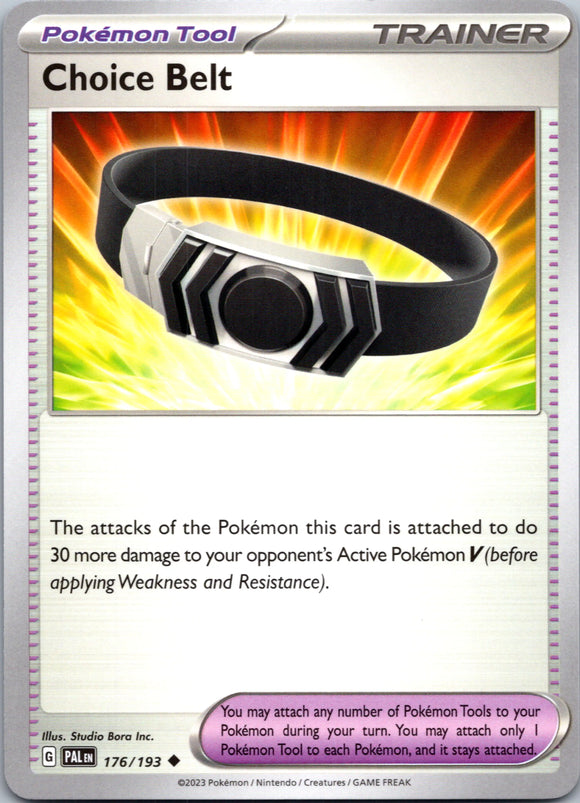 Choice Belt [176/193] [Paldea Evolved]