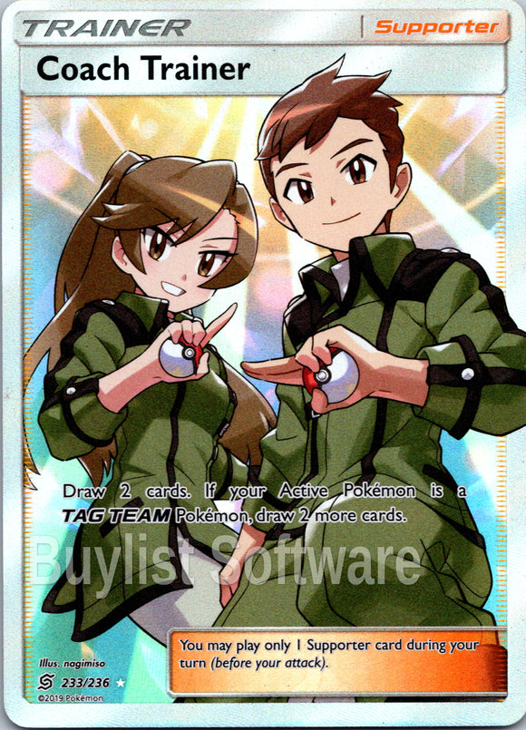 Coach Trainer [233/236] [Unified Minds] Holofoil