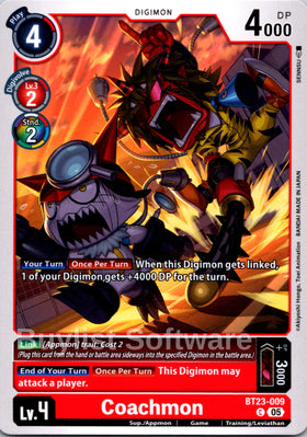 Coachmon [BT23-009 C] [Hackers' Slumber]