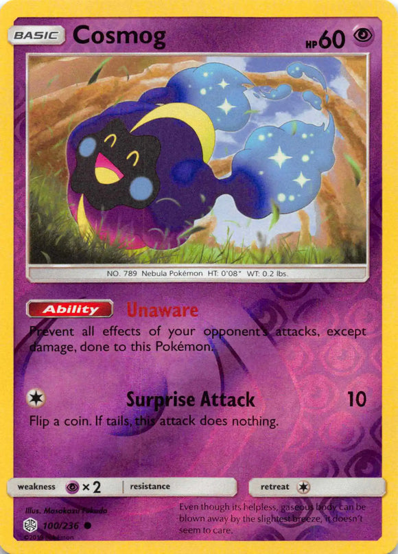 Cosmog - 100/236 [100/236] [Cosmic Eclipse] Reverse Holofoil