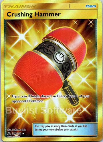 Crushing Hammer (Secret Rare) [166/156] [Ultra Prism] Holofoil