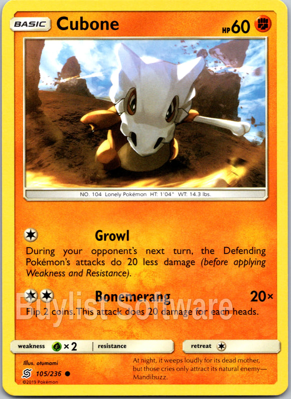 Cubone [105/236] [Unified Minds]