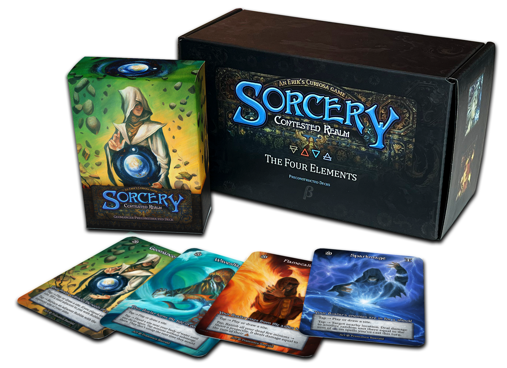 Sorcery TCG: Contested Realm Beta Edition Precon Deck Display (Pre-Order November 10th)