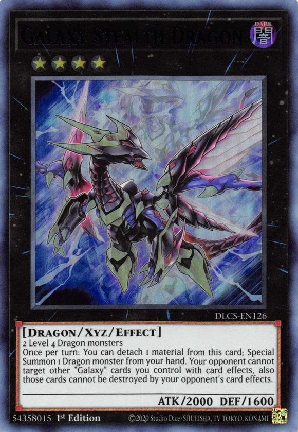 Galaxy Stealth Dragon (Purple) [DLCS-EN126] Ultra Rare