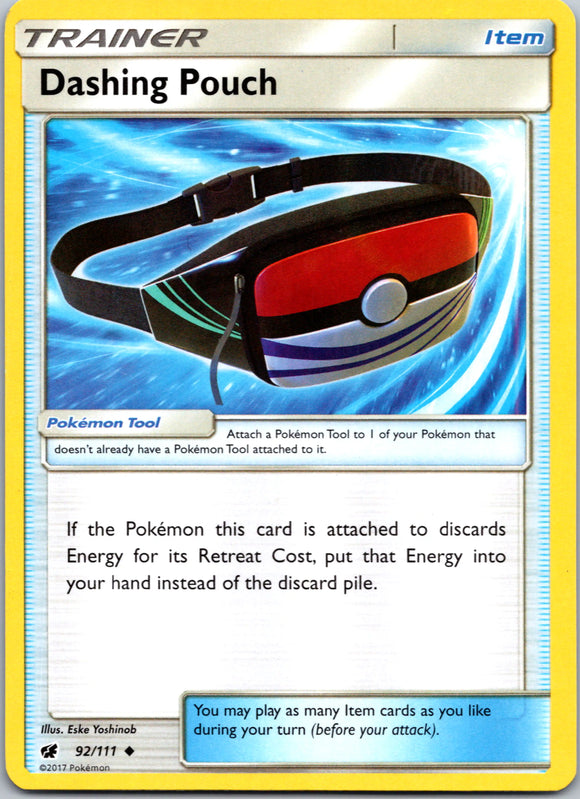 Dashing Pouch [92/111] [Crimson Invasion] Reverse Holofoil