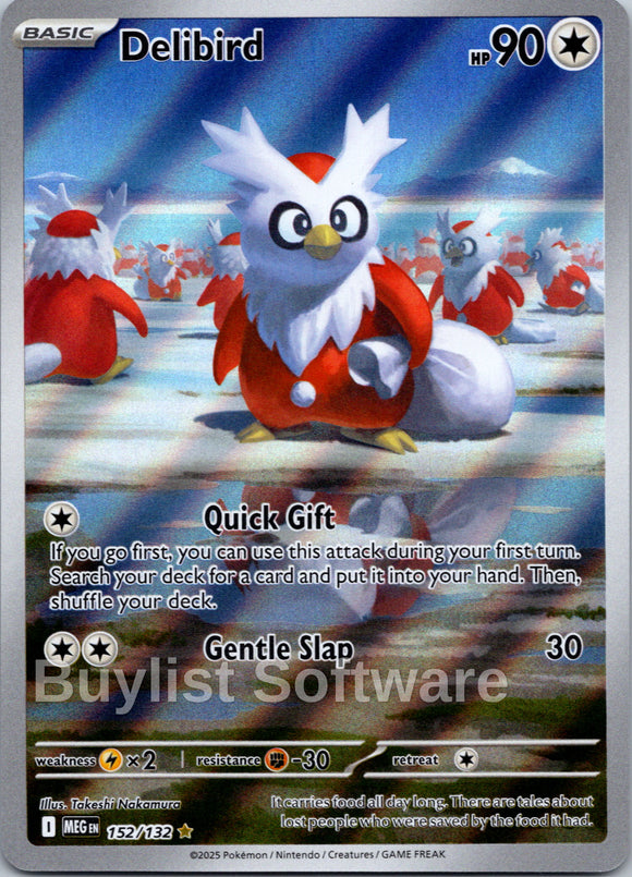 Delibird [152/132] [Mega Evolution] Holofoil