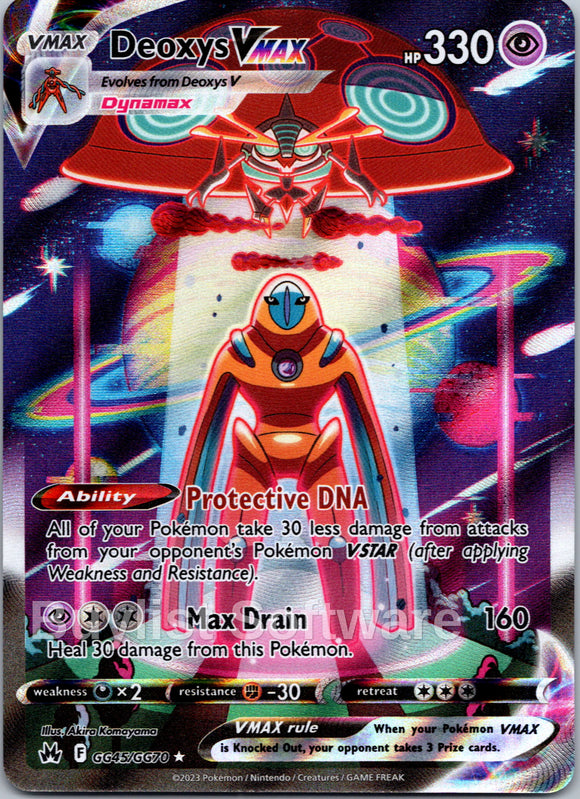 Deoxys VMAX (GG45/GG70) [Sword & Shield: Crown Zenith]