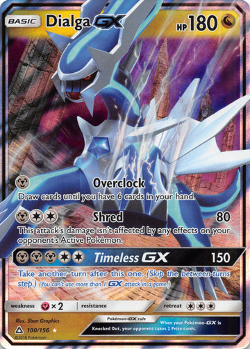 Dialga GX [100/156] [Ultra Prism] Holofoil