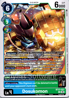 Dosukomon [BT23-021 U] [Hackers' Slumber]