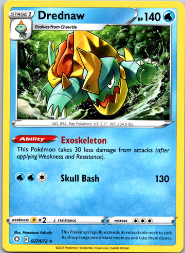 Drednaw [027/072] [Shining Fates]