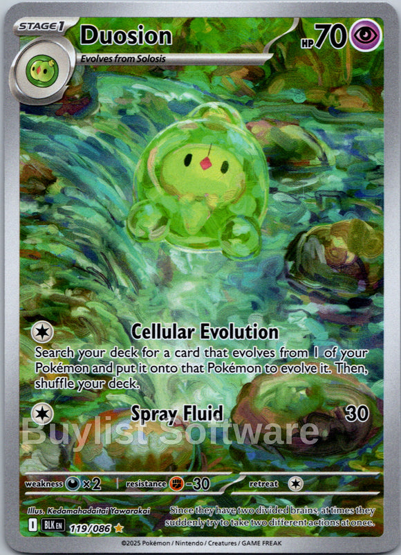 Duosion [119/086] [Black Bolt] Holofoil