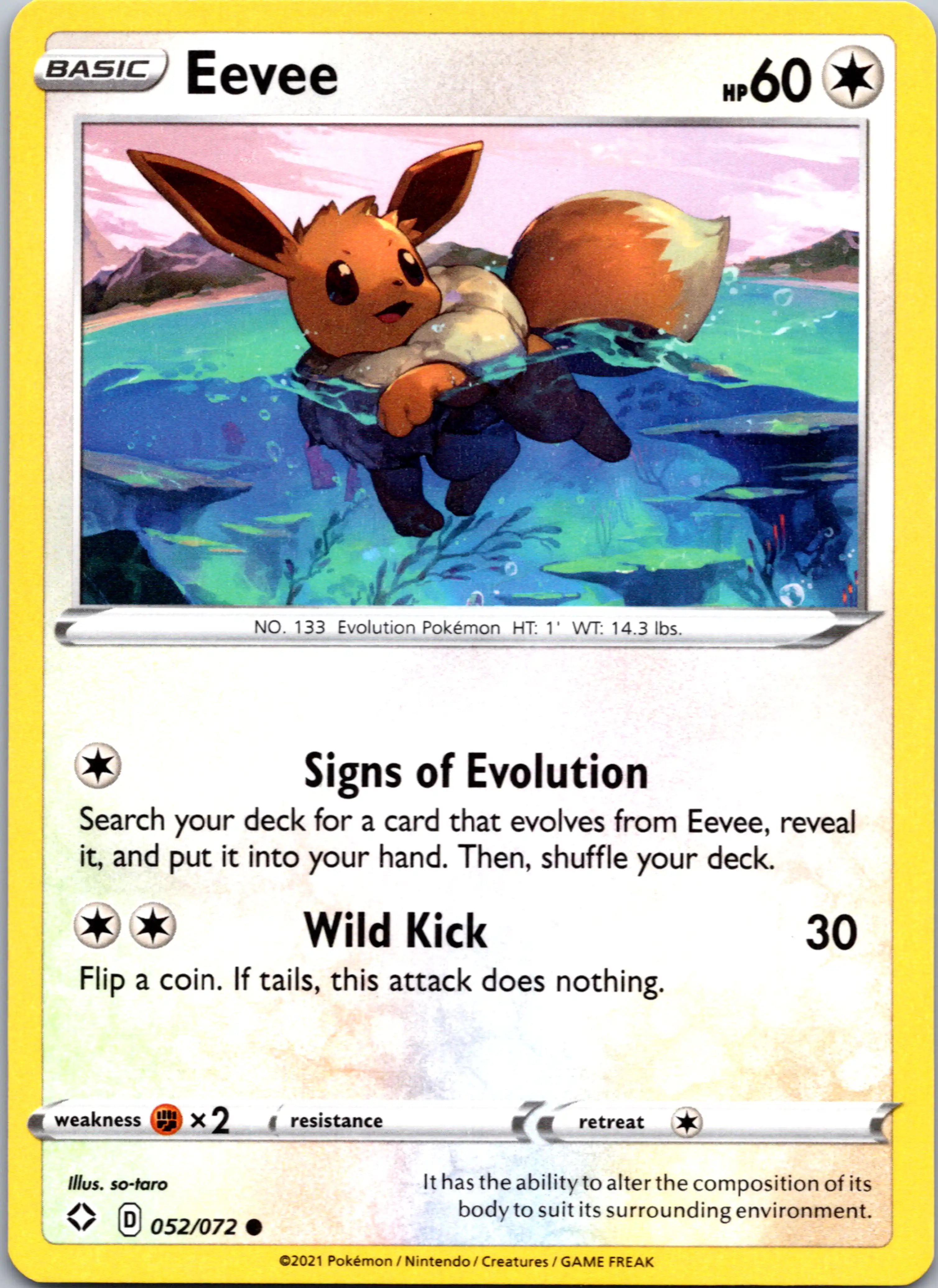 Eevee [052/072] [Shining Fates]