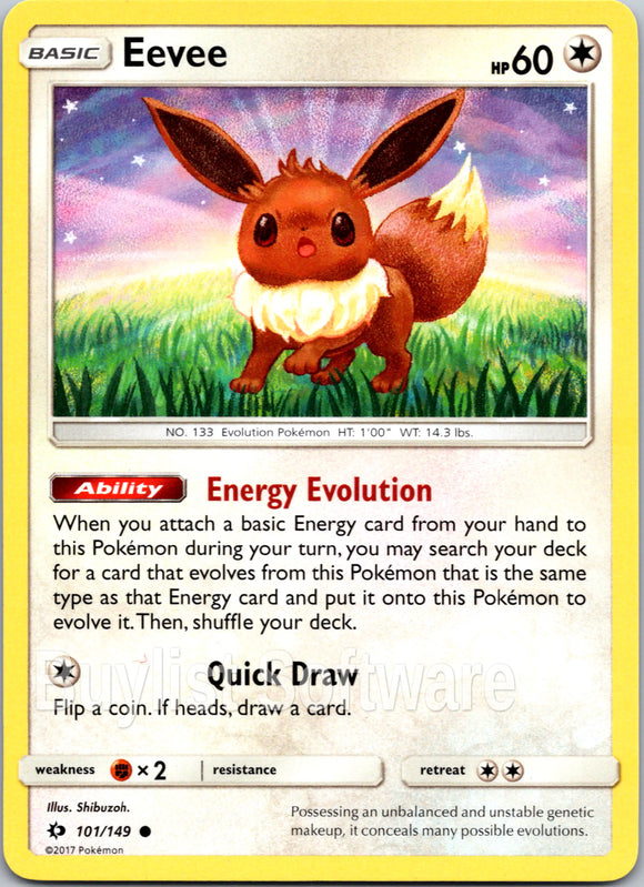 Eevee [101/149] [Sun & Moon Base Set]