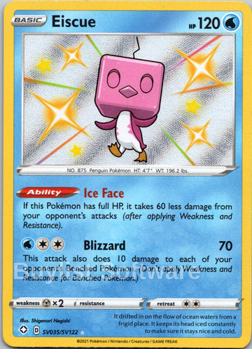 Eiscue [SV035/SV122] [Shining Fates: Shiny Vault] Holofoil