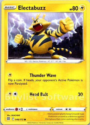 Electabuzz [046/172] [Brilliant Stars]