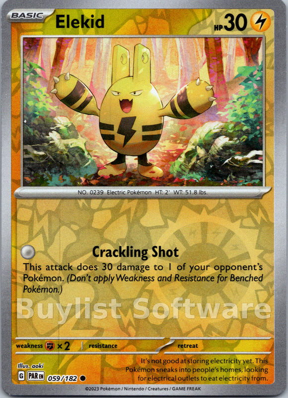 Elekid (059/182) - [Scarlet & Violet: Paradox Rift]