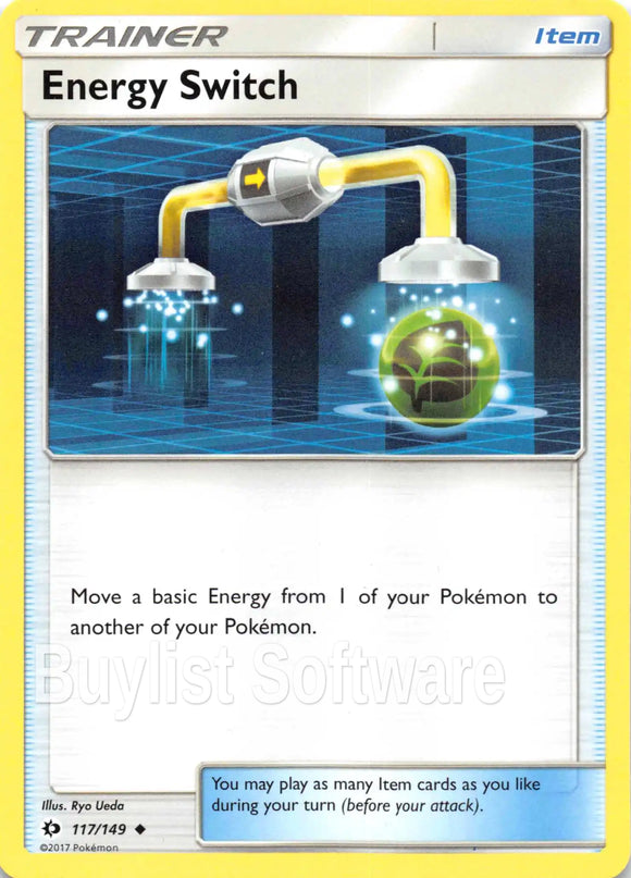 Energy Switch [117/149] [Sun & Moon Base Set]