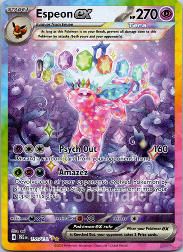 Espeon ex - 155/131 [155/131] [Prismatic Evolutions] Holofoil