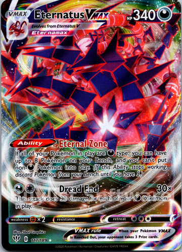 Eternatus VMAX (117/189) [SWSH03: Darkness Ablaze]