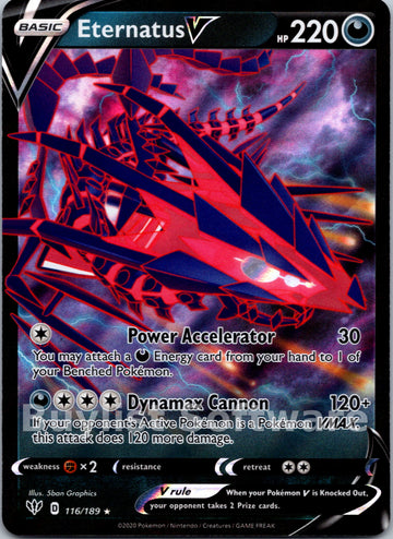 Eternatus V (116/189) [SWSH03: Darkness Ablaze]
