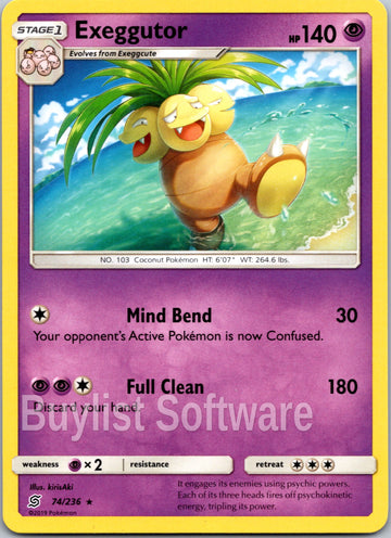 Exeggutor [74/236] [Unified Minds]