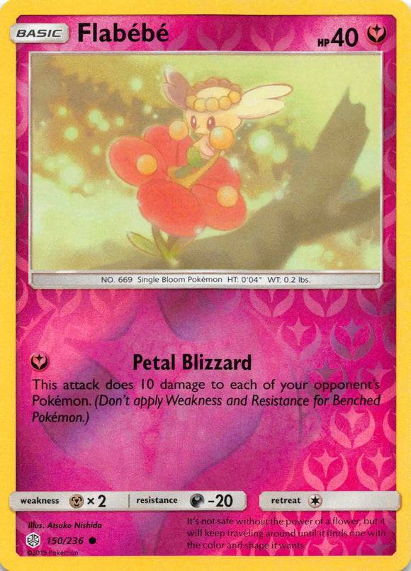 Flabebe - 150/236 [150/236] [Cosmic Eclipse] Reverse Holofoil