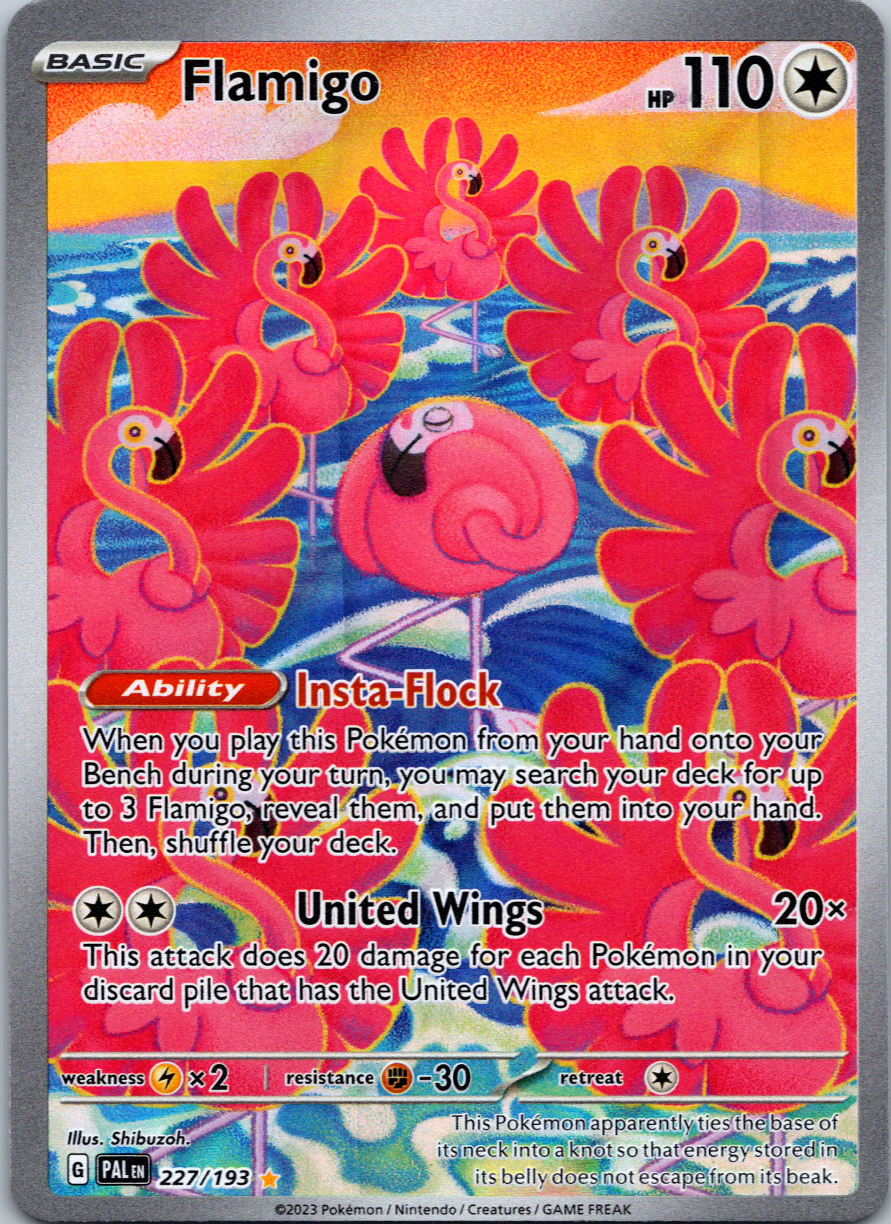 Flamigo - 227/193 [227/193] [Paldea Evolved] Holofoil