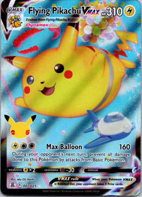 Flying Pikachu VMAX [007/025] [Celebrations] Holofoil