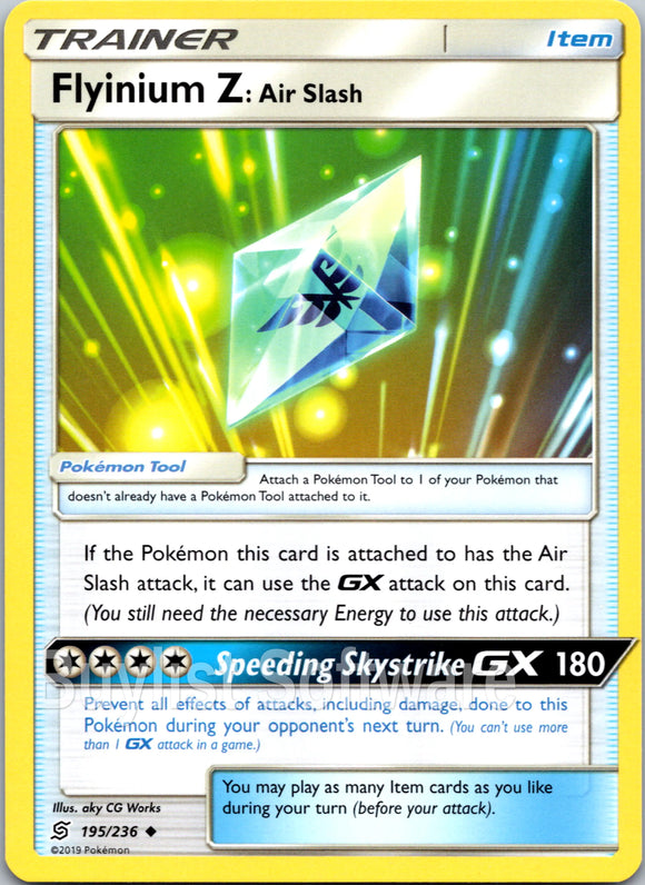 Flyinium Z: Air Slash [195/236] [Unified Minds]