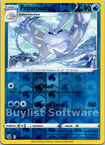 Frosmoth (085/264) [Sword & Shield: Fusion Strike]