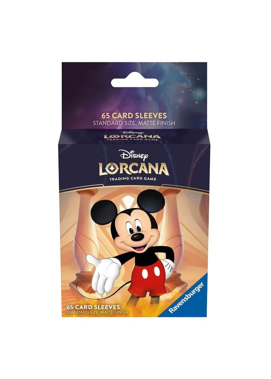 Disney Lorcana: 65ct Standard Size Sleeves - Mickey Mouse