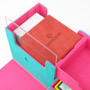 The Academic 133+ XL Convertible Teal/Pink Deck Box (133ct)-11