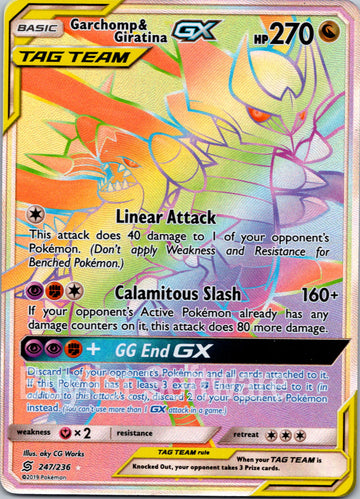 Garchomp & Giratina GX [247/236] [Unified Minds] Holofoil