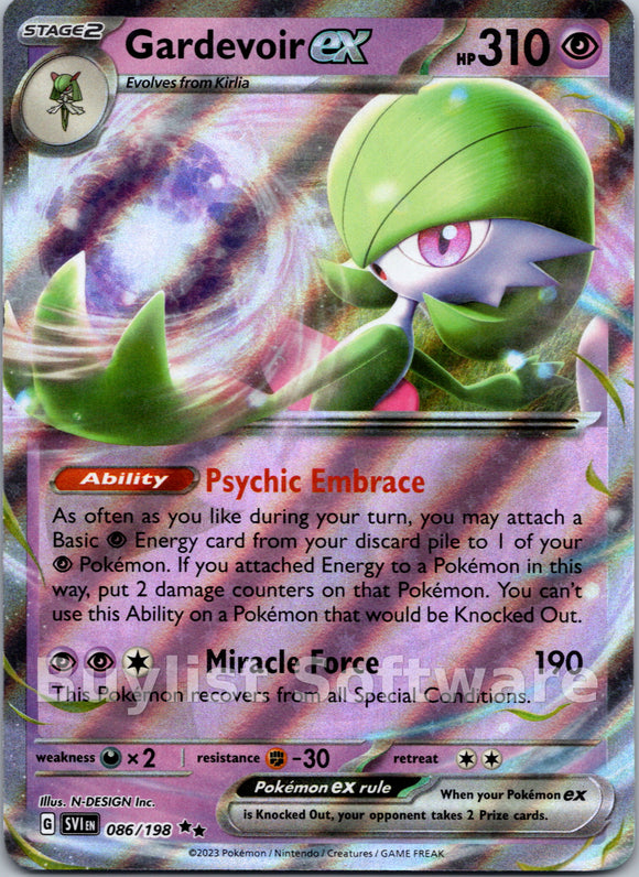 Gardevoir ex - 086/198 [86] - (SV01 Scarlet & Violet Base Set) Holofoil