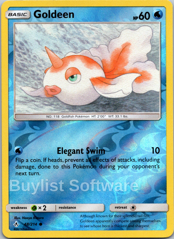 Goldeen [48/214] [Unbroken Bonds] Reverse Holofoil
