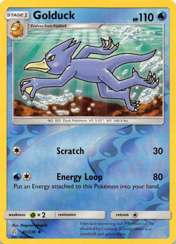 Golduck [41/236] [Cosmic Eclipse] Reverse Holofoil