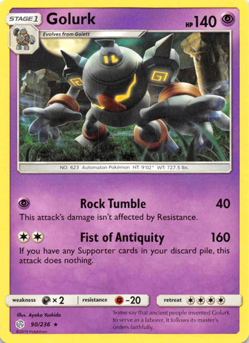 Golurk [90/236] [Cosmic Eclipse]