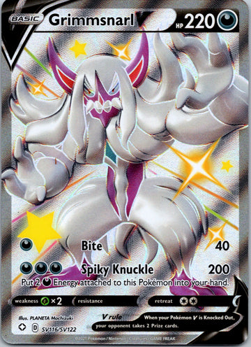 Grimmsnarl V [SV116/SV122] [Shining Fates: Shiny Vault] Holofoil