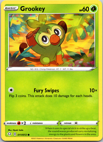 Grookey [011/072] [Shining Fates]
