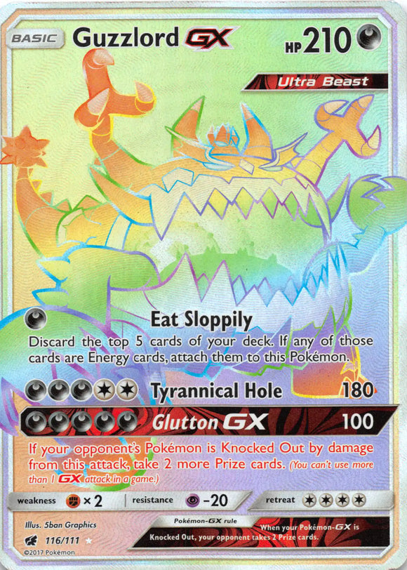 Guzzlord GX [116/111] [Crimson Invasion] Holofoil