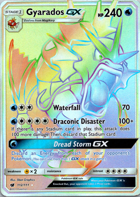 Gyarados GX [112/111] [Crimson Invasion] Holofoil