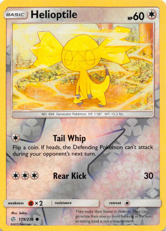 Helioptile [179/236] [Cosmic Eclipse] Reverse Holofoil