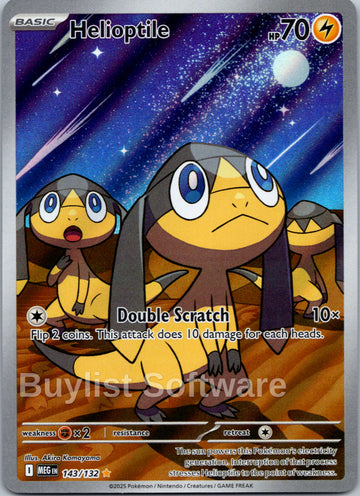 Helioptile [143/132] [Mega Evolution] Holofoil