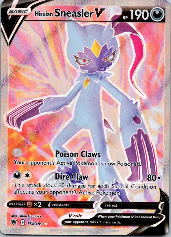 Hisuian Sneasler V [174/189] [Astral Radiance] Holofoil