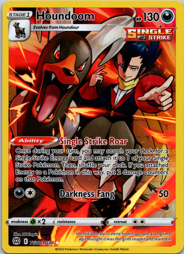 Houndoom [TG10/TG30] [Brilliant Stars Trainer Gallery] Holofoil