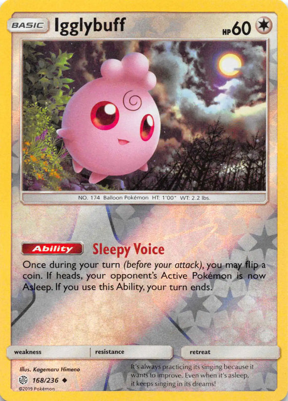 Igglybuff [168/236] [Cosmic Eclipse] Reverse Holofoil