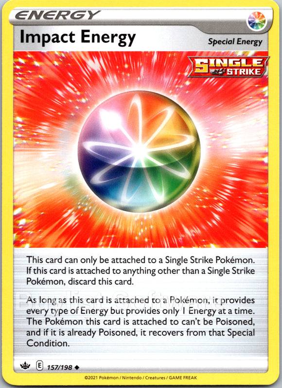 Impact Energy [157/198] [Chilling Reign] Reverse Holofoil