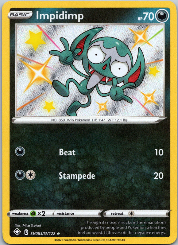 Impidimp [SV083/SV122] [Shining Fates: Shiny Vault] Holofoil