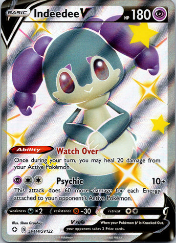 Indeedee V [SV114/SV122] [Shining Fates: Shiny Vault] Holofoil
