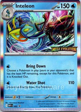 Inteleon (Mega Evolution Stamped) [002] [Mega Evolution Promo]